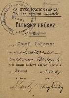 Členský průkaz